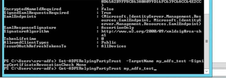 Step 27 list current settings