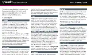 Splunk Cheat Sheet: Query, SPL, RegEx, & Commands