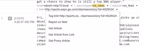 RSS Workflow Actions