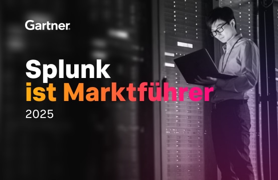Erfahren Sie, warum Splunk 11x als Leader im Gartner® Magic Quadrant™ für SIEM ausgezeichnet wurde.