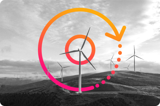 Two climbers attached by a taut rope climbing a mountain