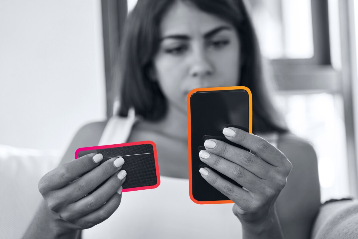 Two professionals viewing website data crashing