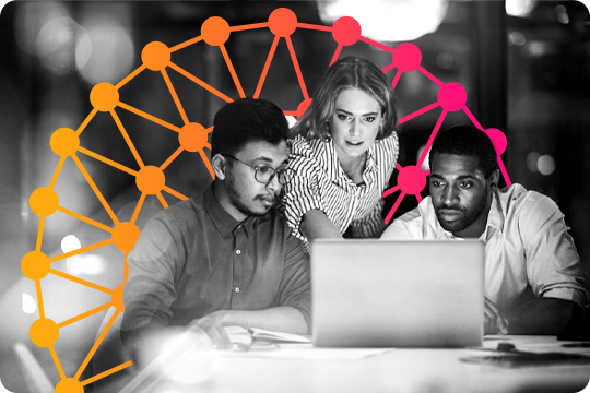 Group of professional in a conference room